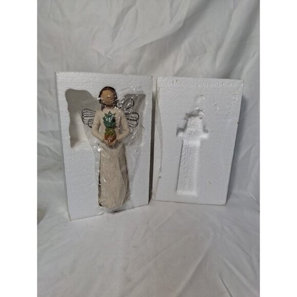 Willow Tree “Welcoming Angel” Pineapple #26081 – Susan Lordi Figurine – Rare - Picture 7 of 7